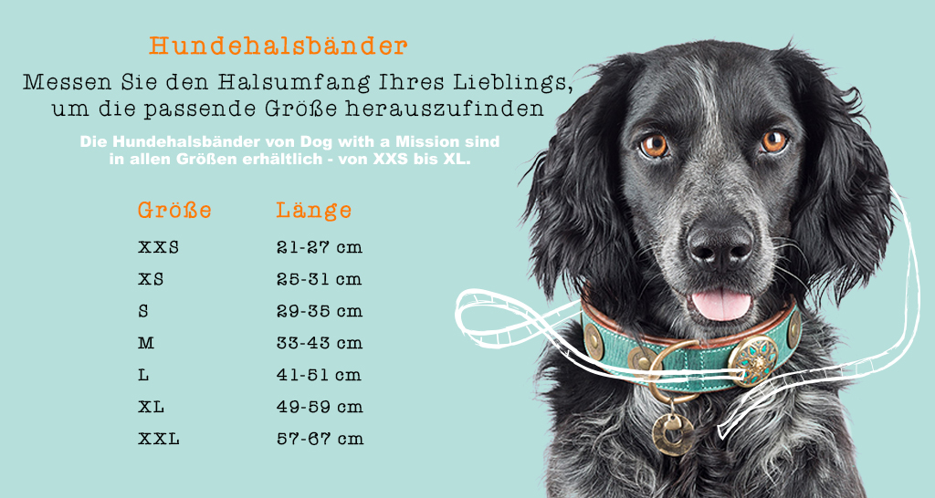 Hundehalsband RUBY Gr.XXS - 2cm