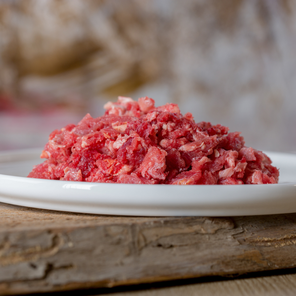Rindfleisch durchwachsen gewolft