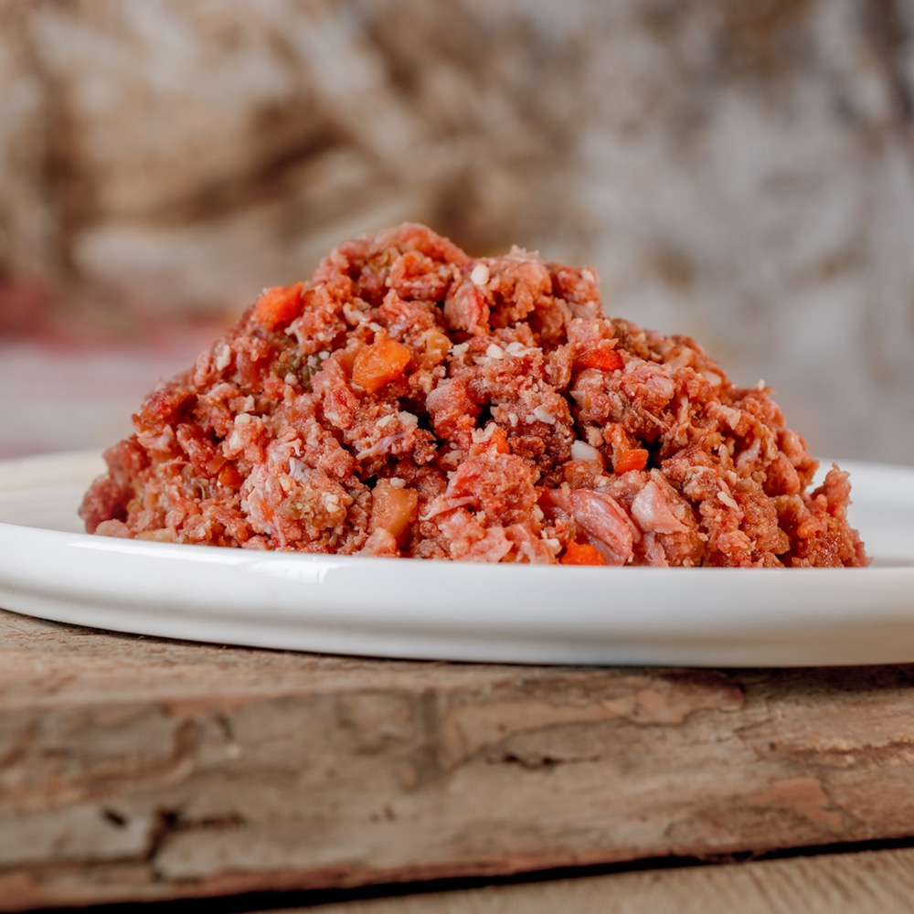 Lamm-Komplett-Mahlzeit -gewolft