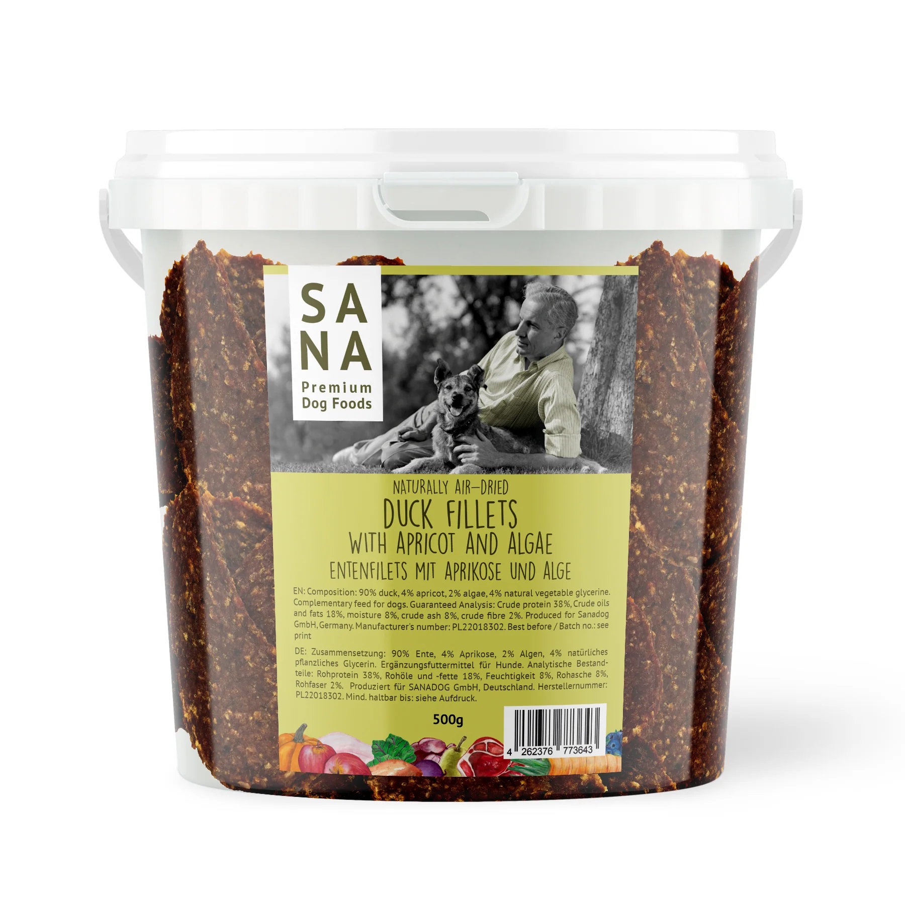 Entenfilets mit Alge & Aprikose (500g Eimer)